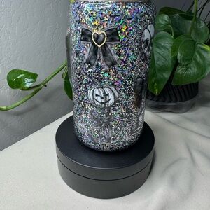 Halloween snow globe cup!
